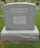 Daniel & Anna A Stanton Swank's Tombstone
