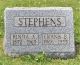 Frank B and Rinda A Swinford Stephens Tombstone - Downloaded 6-30-2020 from Find A Grave Author Colleen Sanders Broyles FAG ID 46875999.jpg